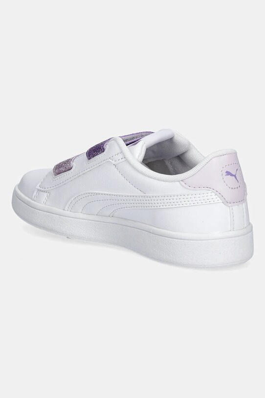 Κοριτσίστικα Αθλητικά Puma Smash 3.0 L Glitter Velcro V 395609 λευκό