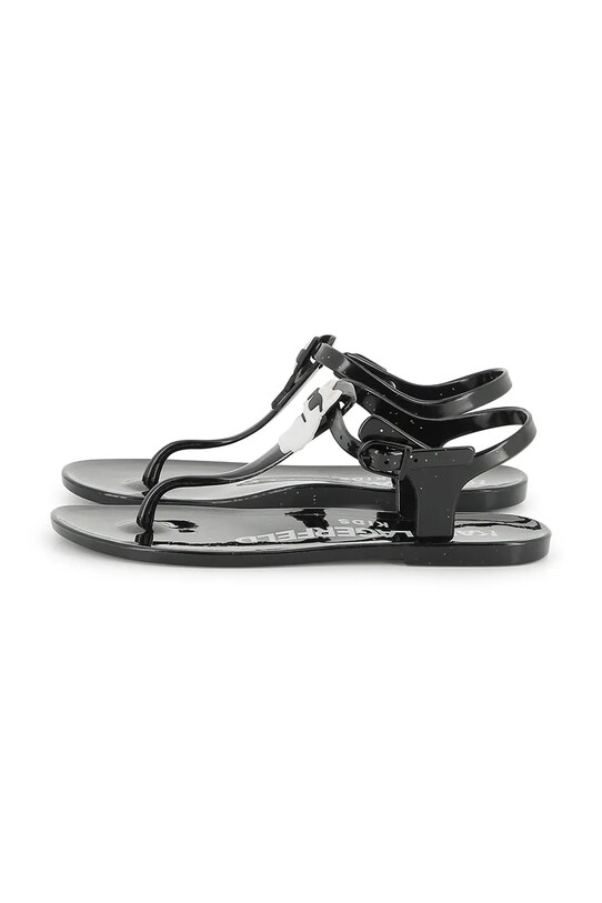 Παιδικά σανδάλια Karl Lagerfeld Z30370.27.35 μαύρο SS25