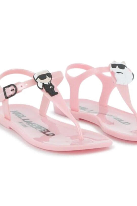 Παιδικά σανδάλια Karl Lagerfeld Z30370.36.39 ροζ