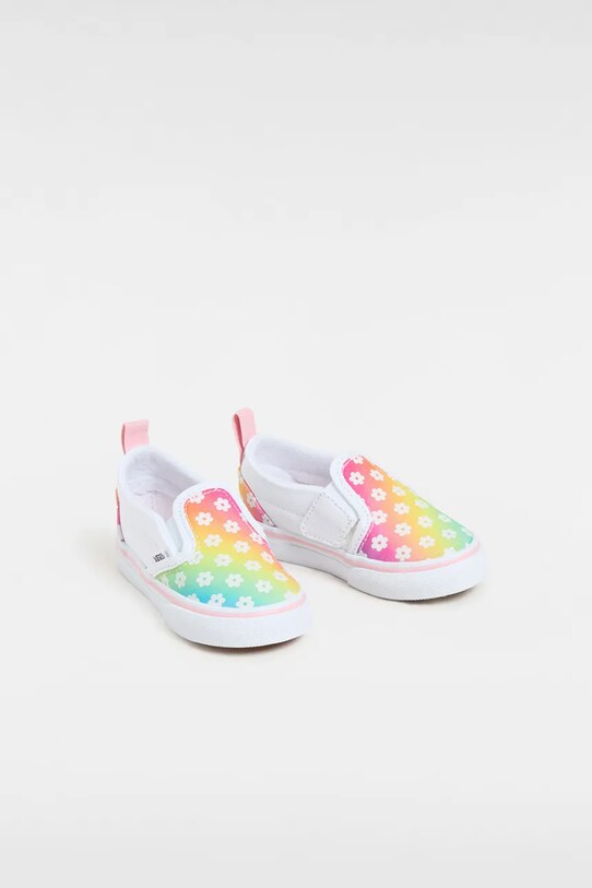 Παιδικά πάνινα παπούτσια Vans Slip-On V VN000D0SBOY1 λευκό SS25
