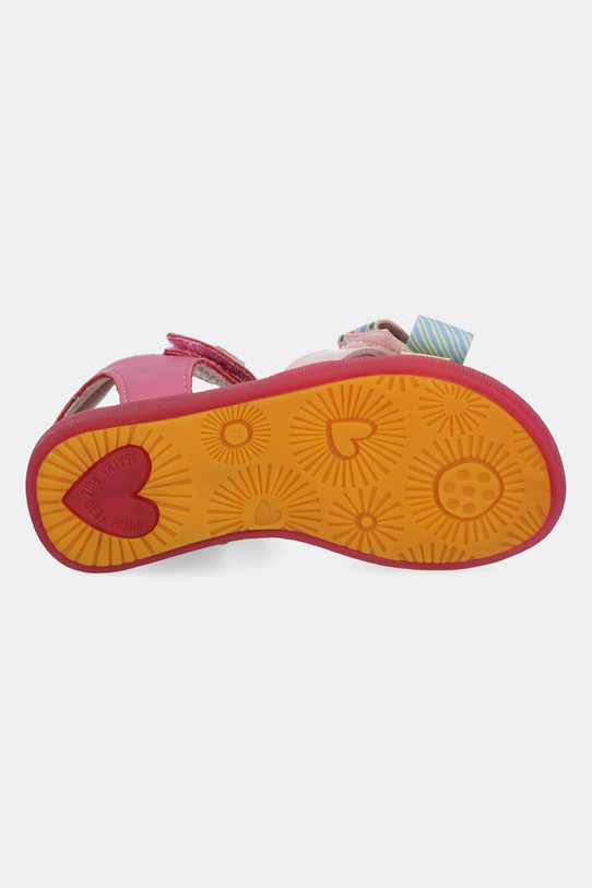 Παιδικά δερμάτινα σανδάλια Agatha Ruiz de la Prada 252962.24.27 ροζ