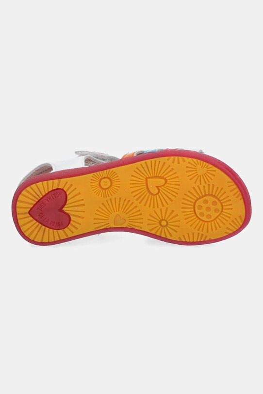 Παιδικά δερμάτινα σανδάλια Agatha Ruiz de la Prada 252965.28.34 λευκό