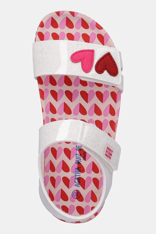 Παιδικά σανδάλια Agatha Ruiz de la Prada λευκό 252940.28.34