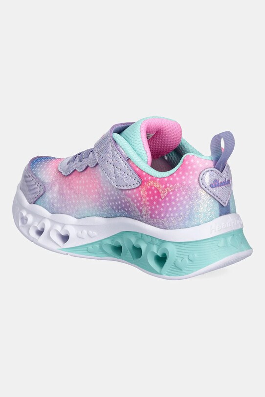 Κοριτσίστικα Παιδικά αθλητικά παπούτσια Skechers FLUTTER HEART LIGHTS 302315N μωβ