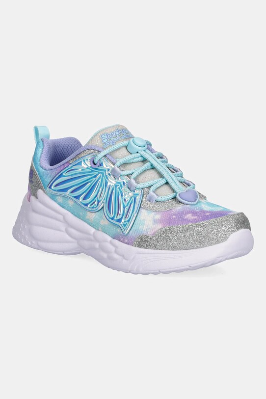 Παιδικά αθλητικά παπούτσια Skechers DREAM RACER - WING BRITES συνθετικό μπλε 303055L