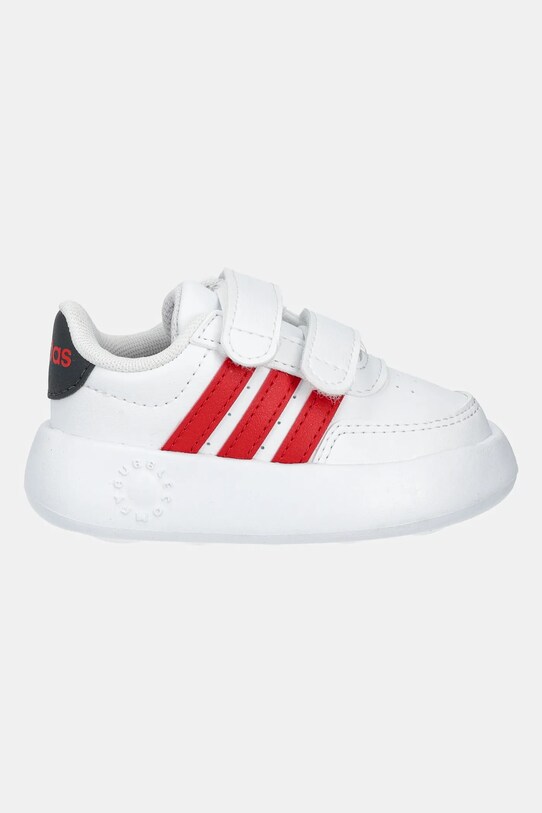 Παιδικά αθλητικά παπούτσια adidas BREAKNET 2.0 JH6678 λευκό SS25