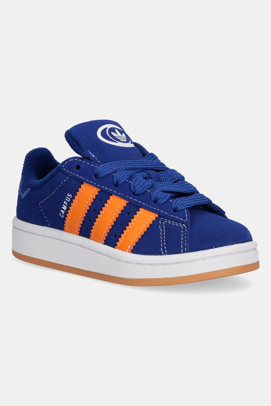 Παιδικά sneakers σουέτ adidas Originals CAMPUS 00s δέρμα σαμουά μπλε JP7617