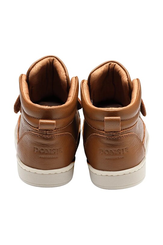 Παιδικά δερμάτινα αθλητικά παπούτσια Donsje Mika Sneakers Bear καφέ 2030201.22.28