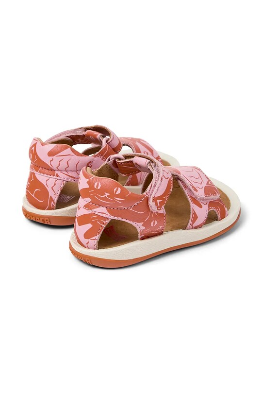 Αγορίστικα Παιδικά δερμάτινα σανδάλια Camper Bicho TWS FW K800580 ροζ