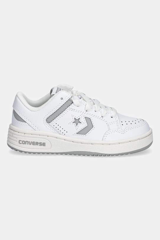 Παιδικά δερμάτινα αθλητικά παπούτσια Converse Weapon A11463C λευκό SS25