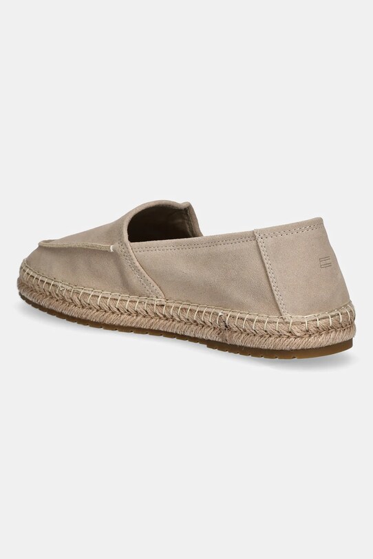 Παπούτσια Εσπαντρίγιες σουέτ Tommy Hilfiger HILFIGER FLEX ESPA SUEDE LOAFER FM0FM05392 μπεζ