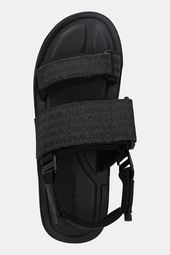 Σανδάλια Emporio Armani μαύρο X4P141.XR343.K001