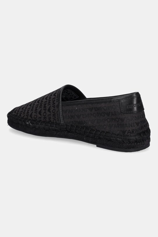 Παπούτσια Εσπαντρίγιες Emporio Armani X4S030.XR338.K001 μαύρο