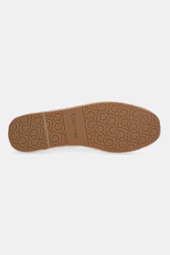 Εσπαντρίγιες Calvin Klein ESPADRILLE CV LOGO HM0HM01808 λευκό
