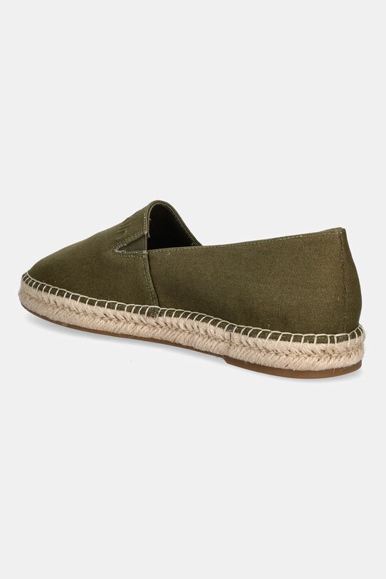 Παπούτσια Εσπαντρίγιες Calvin Klein ESPADRILLE CV LOGO HM0HM01808 πράσινο