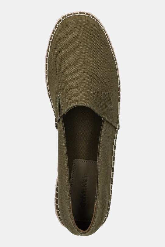 Εσπαντρίγιες Calvin Klein ESPADRILLE CV LOGO πράσινο HM0HM01808