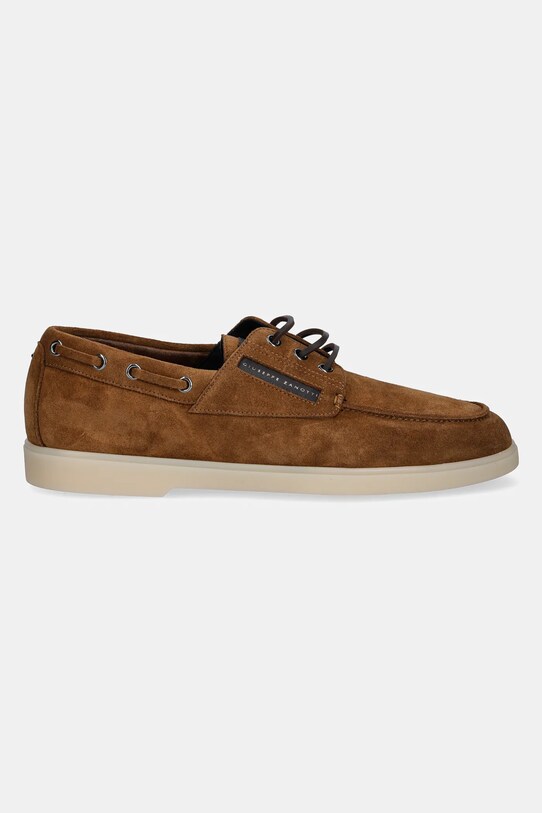 Σουέτ κλειστά παπούτσια Giuseppe Zanotti Berth EU50002.009 καφέ SS25