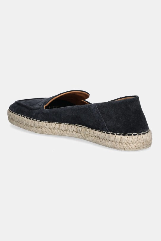 Παπούτσια Εσπαντρίγιες σουέτ Hackett London ALTEA LOAFER HMS21491 σκούρο μπλε