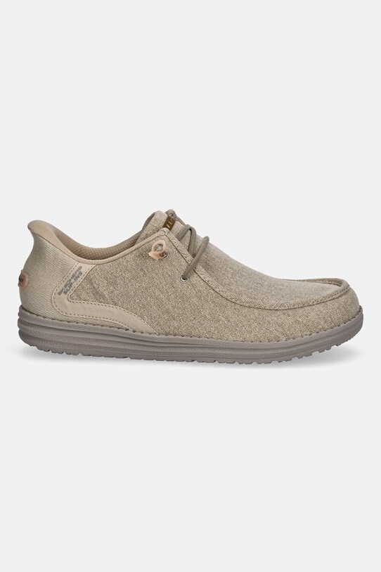 Μοκασίνια Skechers MELSON 210959 μπεζ SS25