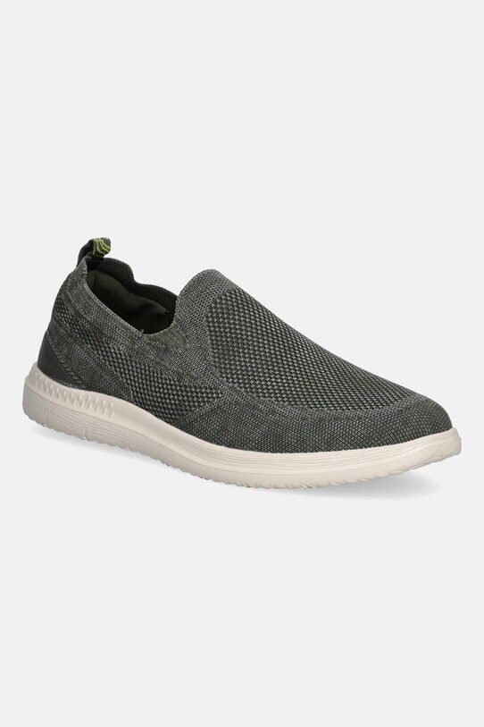 Πάνινα παπούτσια Jeep KAROO SLIP ON slip on πράσινο JM51010A