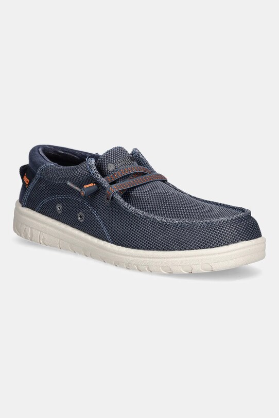 Κλειστά παπούτσια Jeep SAMOA WALLABEE KNIT υφασμάτινο μπλε JM51030A