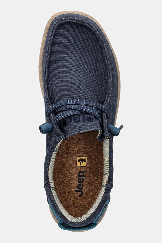 Κλειστά παπούτσια Jeep SAMOA WALLABEE CVS σκούρο μπλε JM51032A