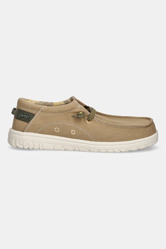 Κλειστά παπούτσια Jeep SAMOA WALLABEE CVS JM51032A μπεζ SS25