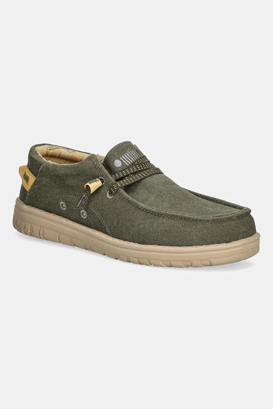 Κλειστά παπούτσια Jeep SAMOA WALLABEE CVS υφασμάτινο πράσινο JM51032A