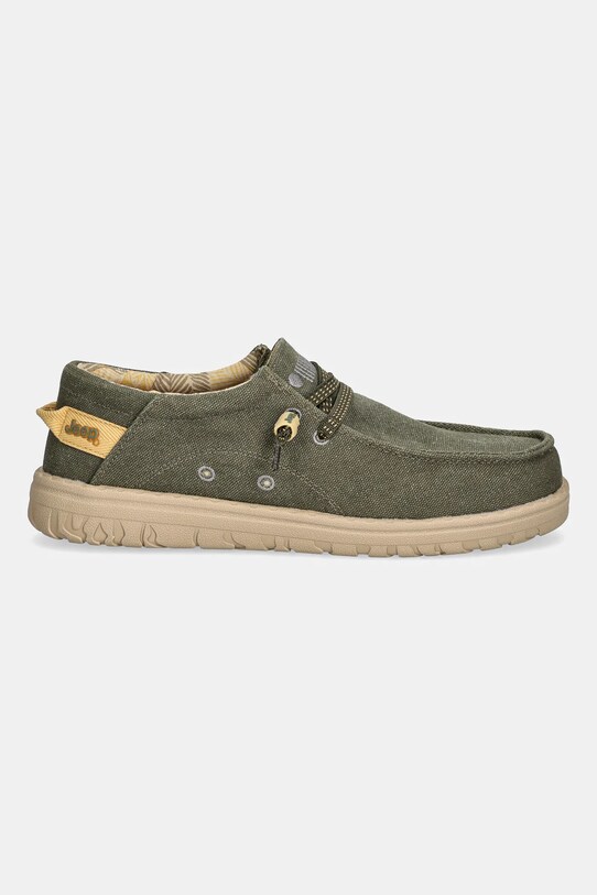Κλειστά παπούτσια Jeep SAMOA WALLABEE CVS JM51032A πράσινο SS25