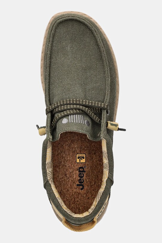 Κλειστά παπούτσια Jeep SAMOA WALLABEE CVS πράσινο JM51032A