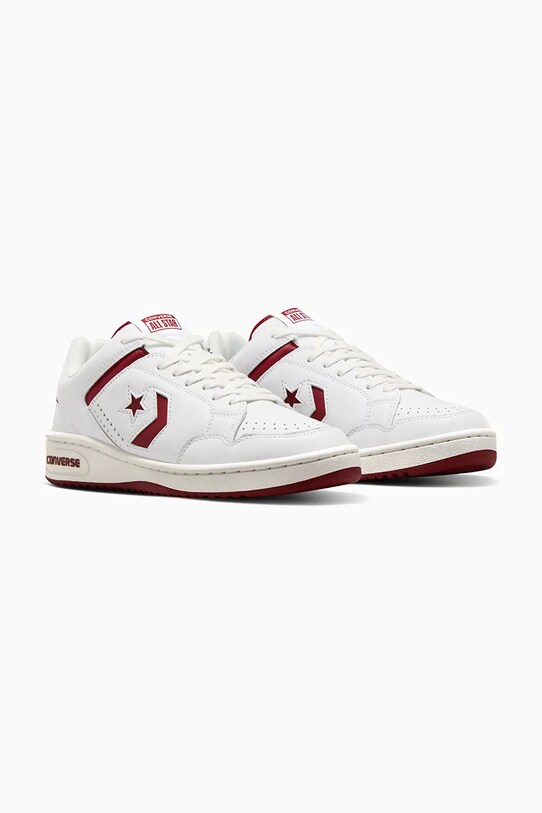 Δερμάτινα αθλητικά παπούτσια Converse Weapon A12744C λευκό SS25