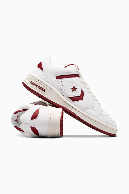 Δερμάτινα αθλητικά παπούτσια Converse Weapon A12744C λευκό
