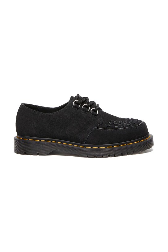 Σουέτ κλειστά παπούτσια Dr. Martens Ramsey δέρμα σαμουά μαύρο DM40572001