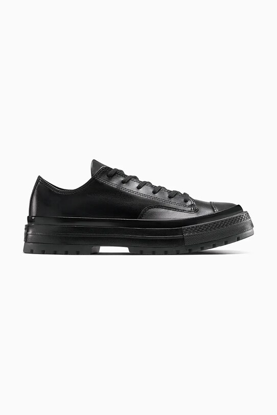 Δερμάτινα ελαφριά παπούτσια Converse Chuck 70 National συνθετικό μαύρο A14188C
