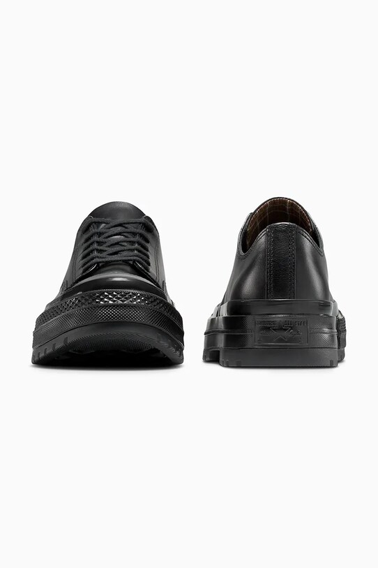 Παπούτσια Δερμάτινα ελαφριά παπούτσια Converse Chuck 70 National A14188C μαύρο