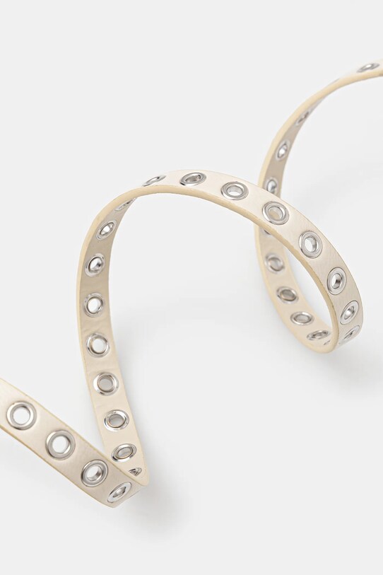 Ζώνη Sisley 6GYWWL02W μπεζ SS25