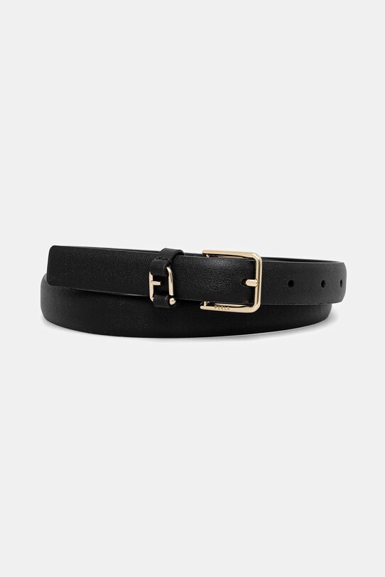 Δερμάτινη ζώνη Furla μαύρο WC00099.BX2045.O6000