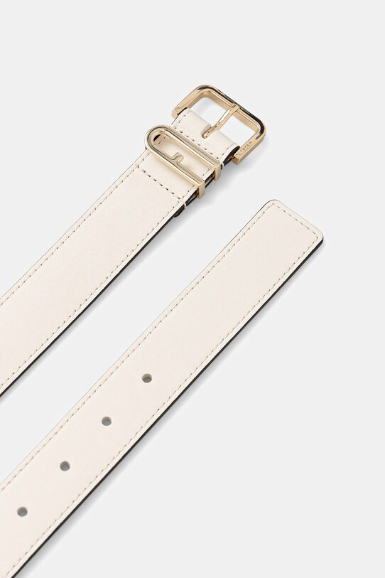 Δερμάτινη ζώνη Furla WC00078.AX0733.PNN00 μπεζ SS25