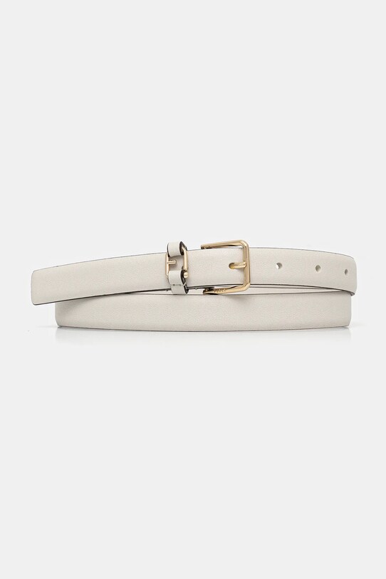 Δερμάτινη ζώνη Furla λευκό WC00099.BX2045.1704S