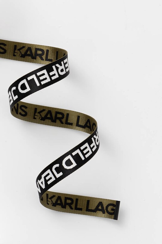 Αναστρέψιμη ζώνη Karl Lagerfeld Jeans A1M33131 μαύρο SS25