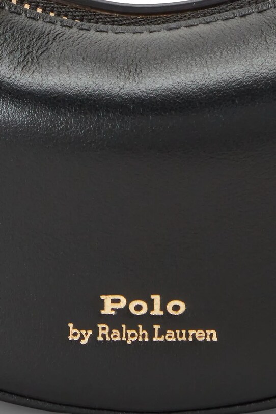 Δερμάτινη τσάντα Polo Ralph Lauren 427938050 μαύρο