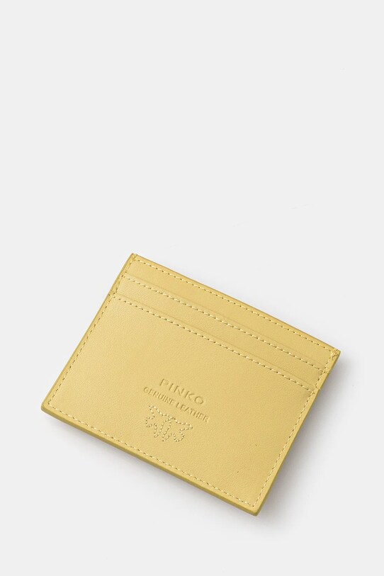Δερμάτινη θήκη για κάρτες Pinko 103762.A0F1 πράσινο AA00