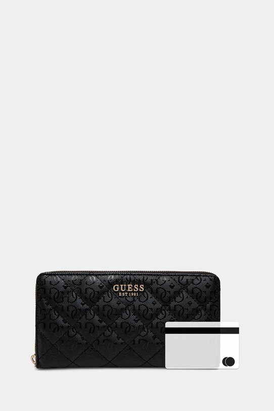Πορτοφόλι Guess LAUREL SWGG85.00163 μαύρο