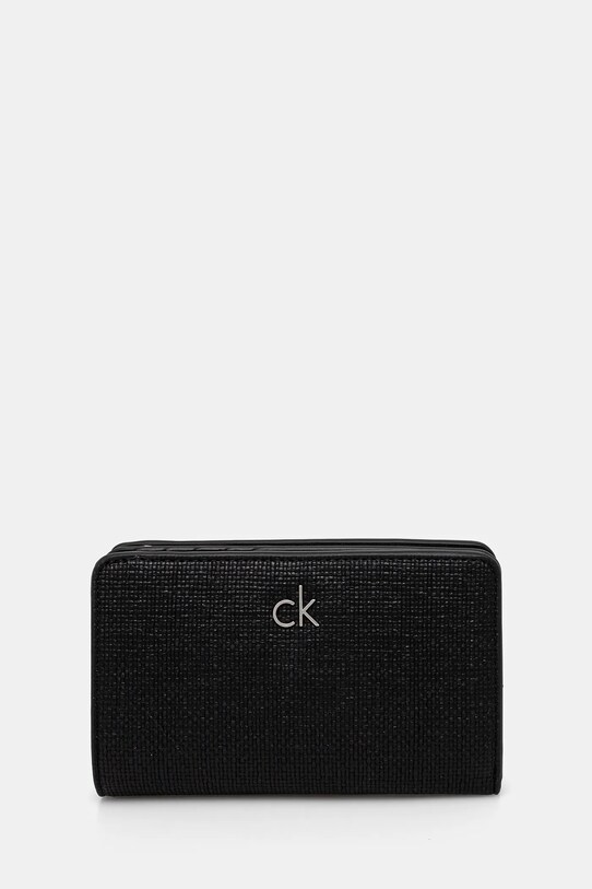 Πορτοφόλι Calvin Klein λεπτό μοτίβο μαύρο K60K612957