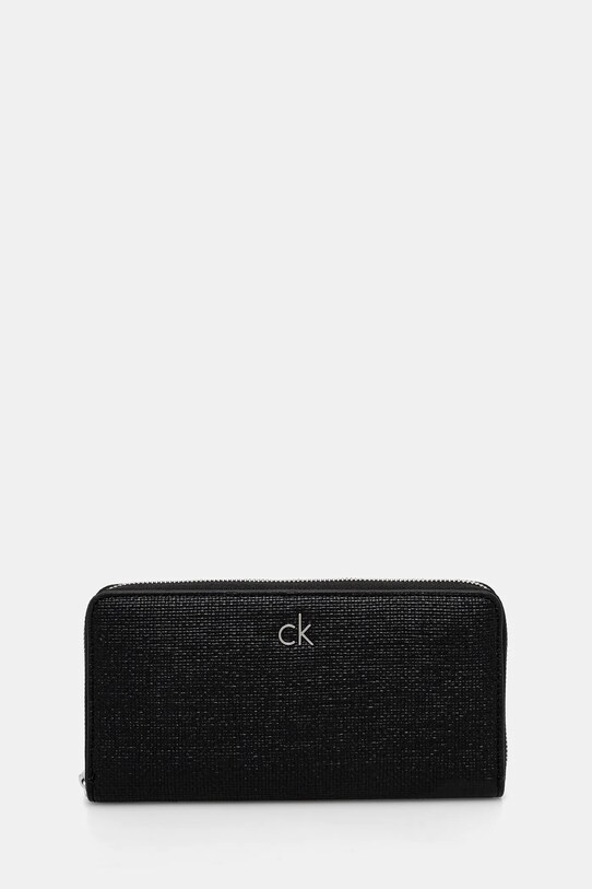 Πορτοφόλι Calvin Klein λεπτό μοτίβο μαύρο K60K612960