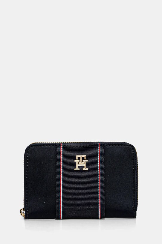 Πορτοφόλι Tommy Hilfiger υφασμάτινο σκούρο μπλε AW0AW17268