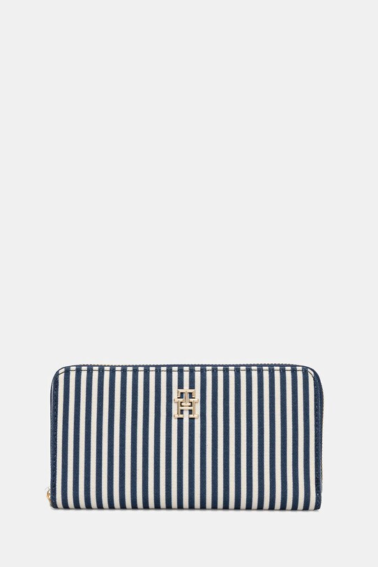 Πορτοφόλι Tommy Hilfiger υφασμάτινο σκούρο μπλε AW0AW17269