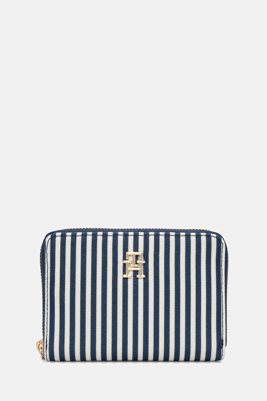 Πορτοφόλι Tommy Hilfiger υφασμάτινο σκούρο μπλε AW0AW17270