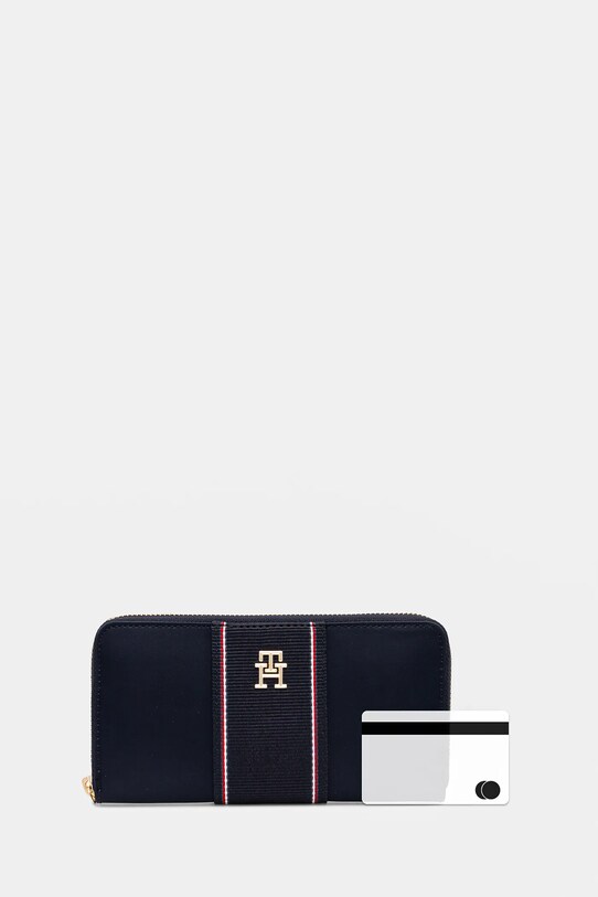Πορτοφόλι Tommy Hilfiger σκούρο μπλε AW0AW17271