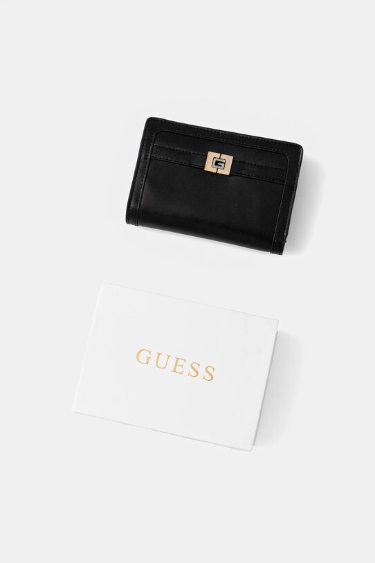 Δερμάτινο πορτοφόλι Guess μαύρο RW1719.P5101